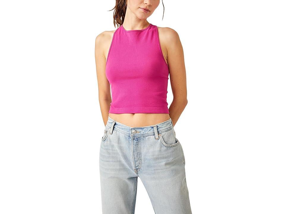 Free People Hayley Racerback Brami (Fuchsia Festival) Women's Sleeveless Product Image