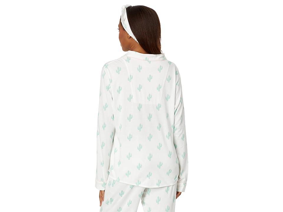 P.J. Salvage Playful Prints Pajama Pj Set (Ivory) Women's Pajama Sets Product Image