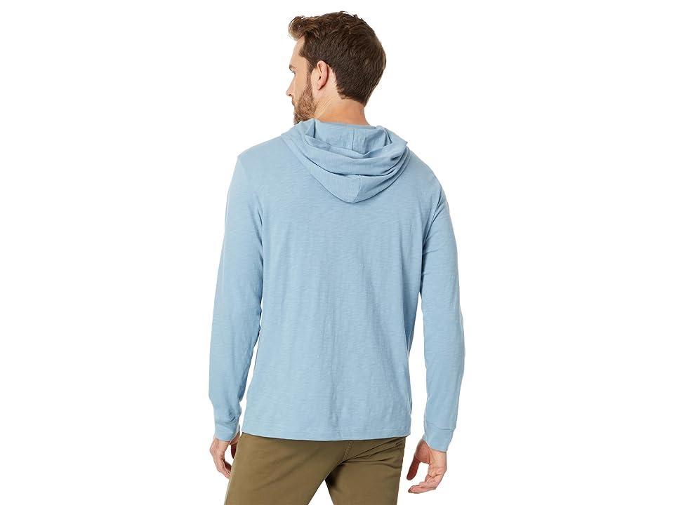 Theory Layer Hoodie in Cosmos (Heron) Men's Long Sleeve Pullover Product Image