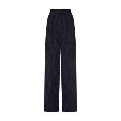 Piroghe Striped Wide-leg Pants In Blue product image