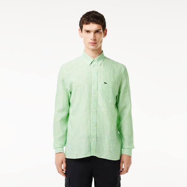 Regular Fit Linen Shirt Product Image