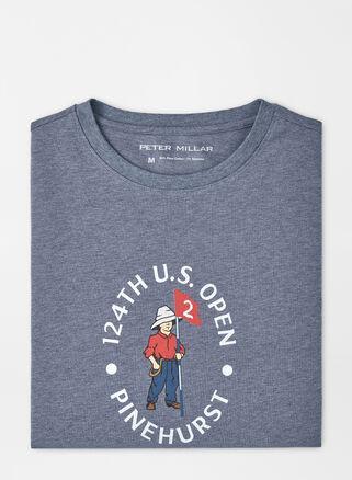 Peter Millar Mens 124th U.S. Open T-Shirt | Color: Navy | Size: S Product Image