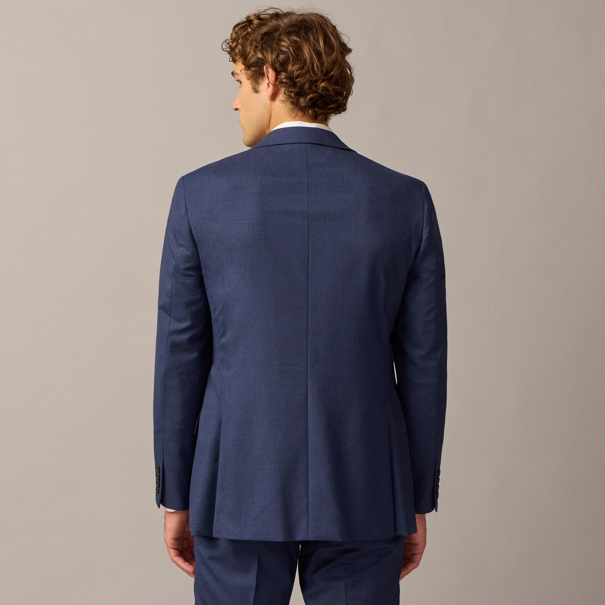 Ludlow Slim-fit suit jacket with double vent in Italian wool Product Image