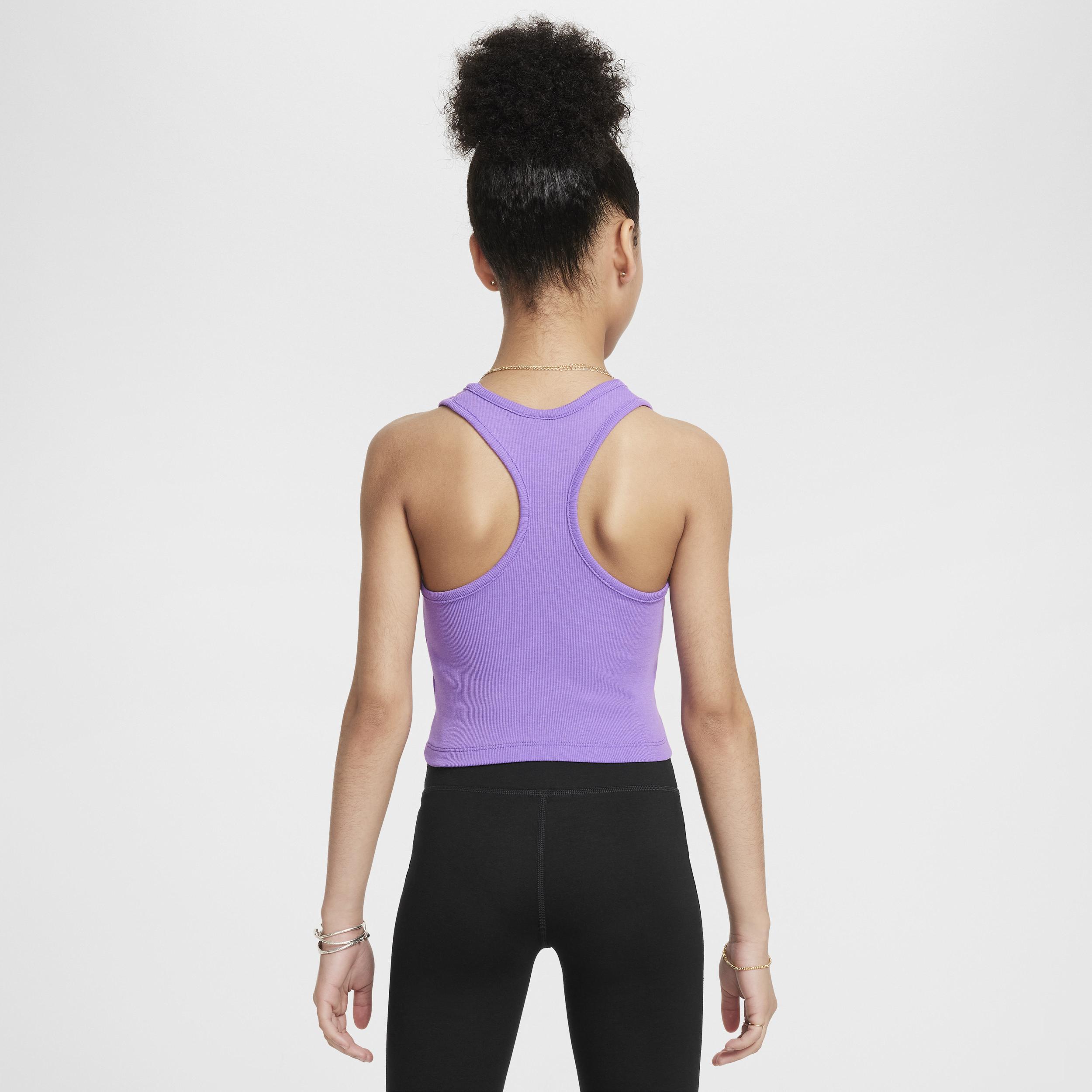 Womens Nike Sportswear Girls Ribbed Tank Top Product Image