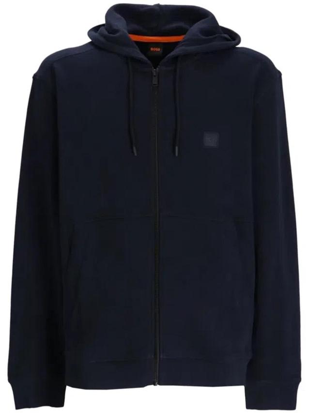 Boss Sweaters In Blue Product Image