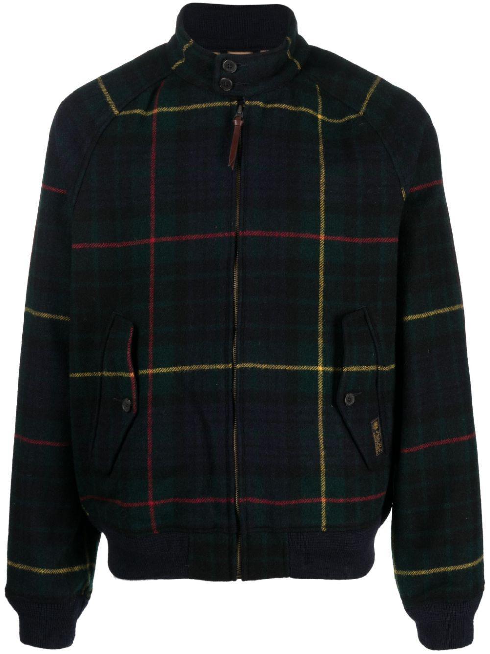 POLO RALPH LAUREN Country Plaid-check Jacket In Green Product Image