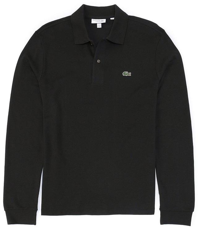 Lacoste Solid Long Sleeve Polo Shirt Product Image