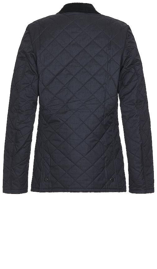 Barbour Checked Heritage Liddesdale Quilt Jacket Navy. (also in ). Product Image