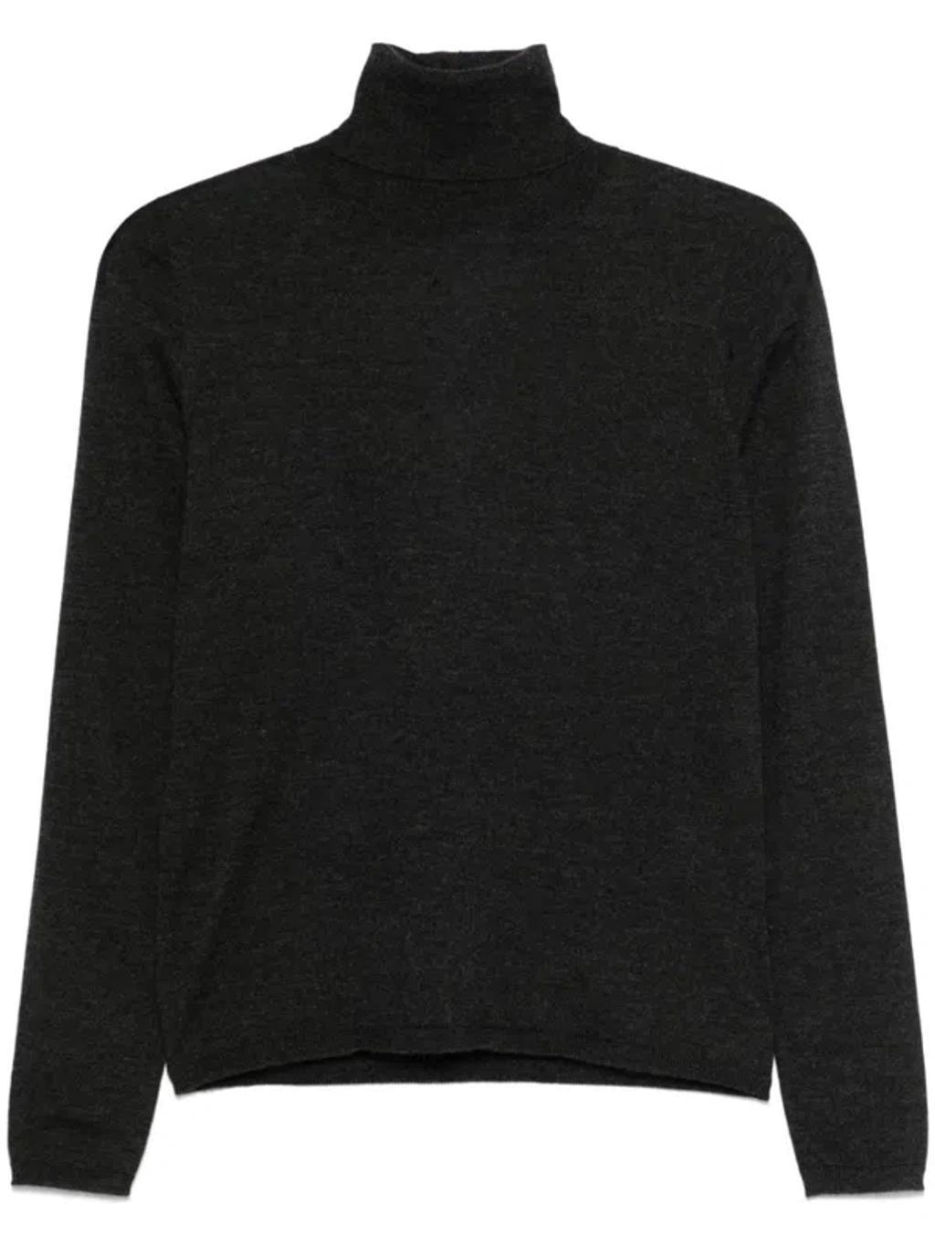 MAX MARA Women's Cashmere Turtle-neck Sweater In Gray Product Image