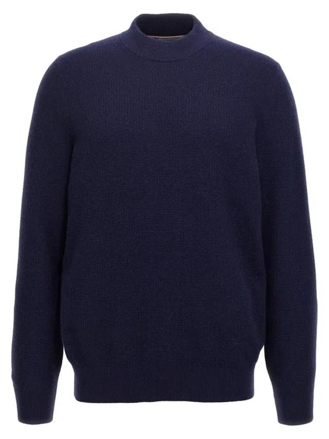 Cashmere Sweater Sweater, Cardigans Blue Product Image