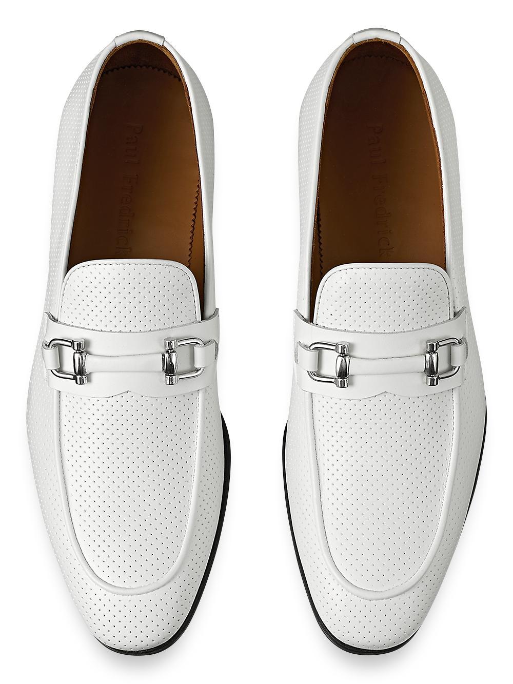 Francis Bit Loafer - White Product Image