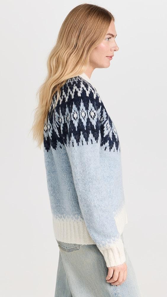 Alex Mill Ashwood Fair Isle Cardigan | Shopbop Product Image