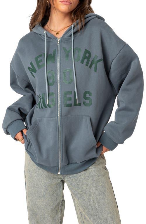 EDIKTED New York Angels Oversize Hoodie Product Image