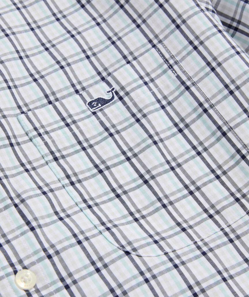 Stretch Poplin Tattersall Shirt Product Image