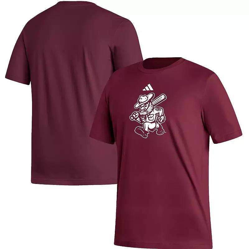 Mens adidas Maroon Texas A&M Aggies Ol Sarge Baseball T-Shirt Product Image