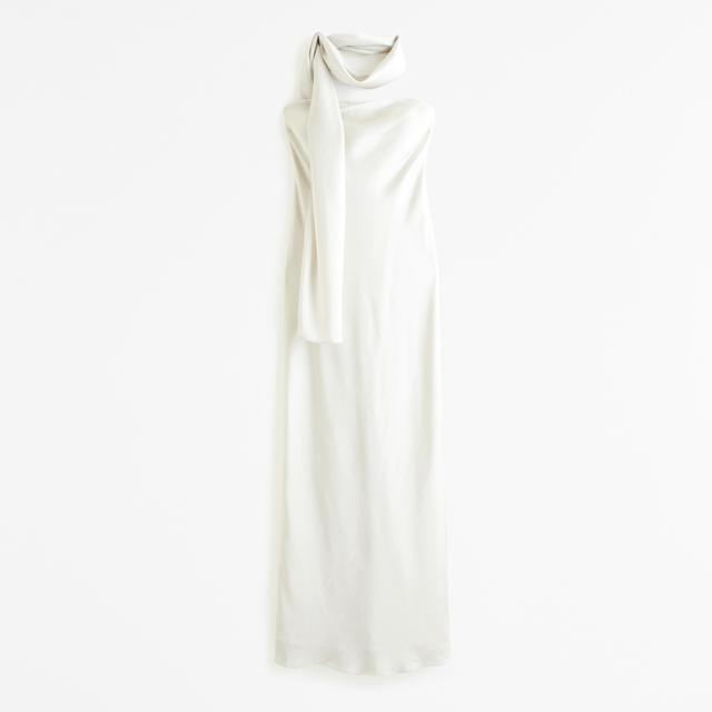 Strapless Scarf Maxi Dress Product Image