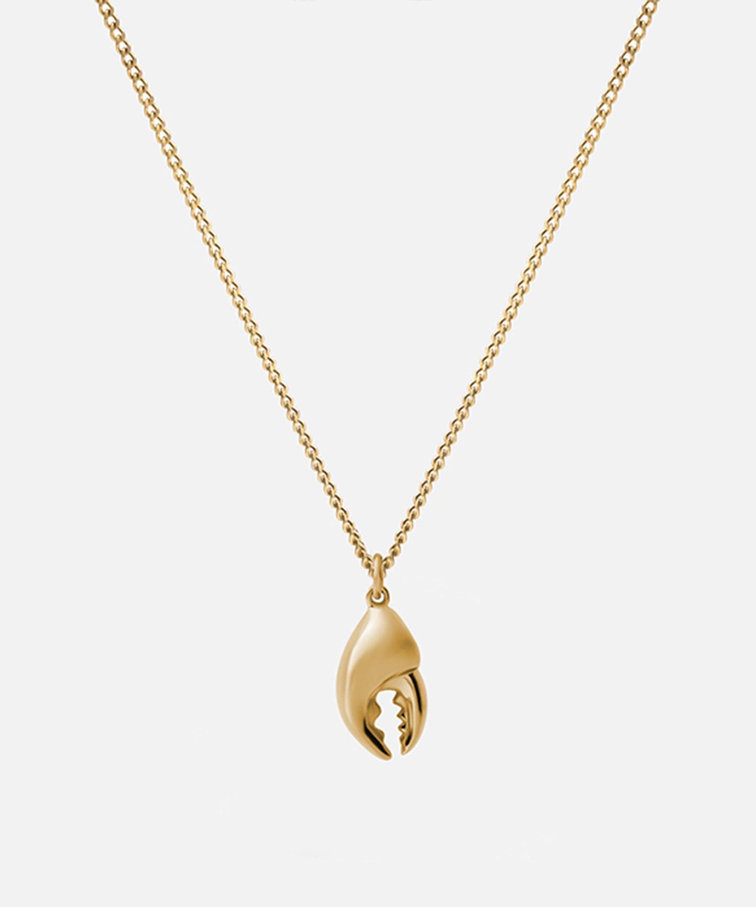 Miansai Lobster Claw Pendant Necklace in Gold Product Image