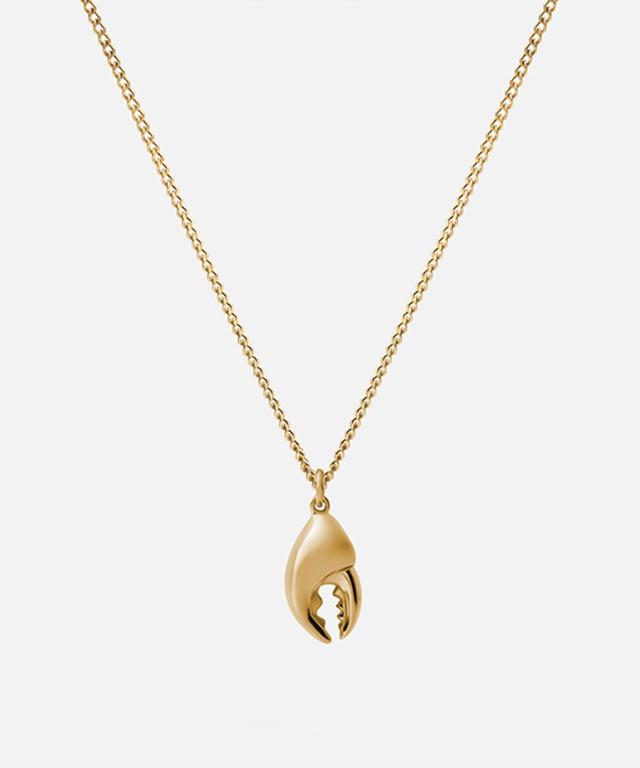 Miansai Lobster Claw Pendant Necklace in Gold Product Image