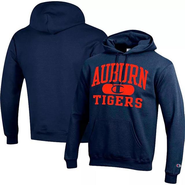 Mens Champion Auburn Tigers Arch Pill Pullover Hoodie Blue Product Image