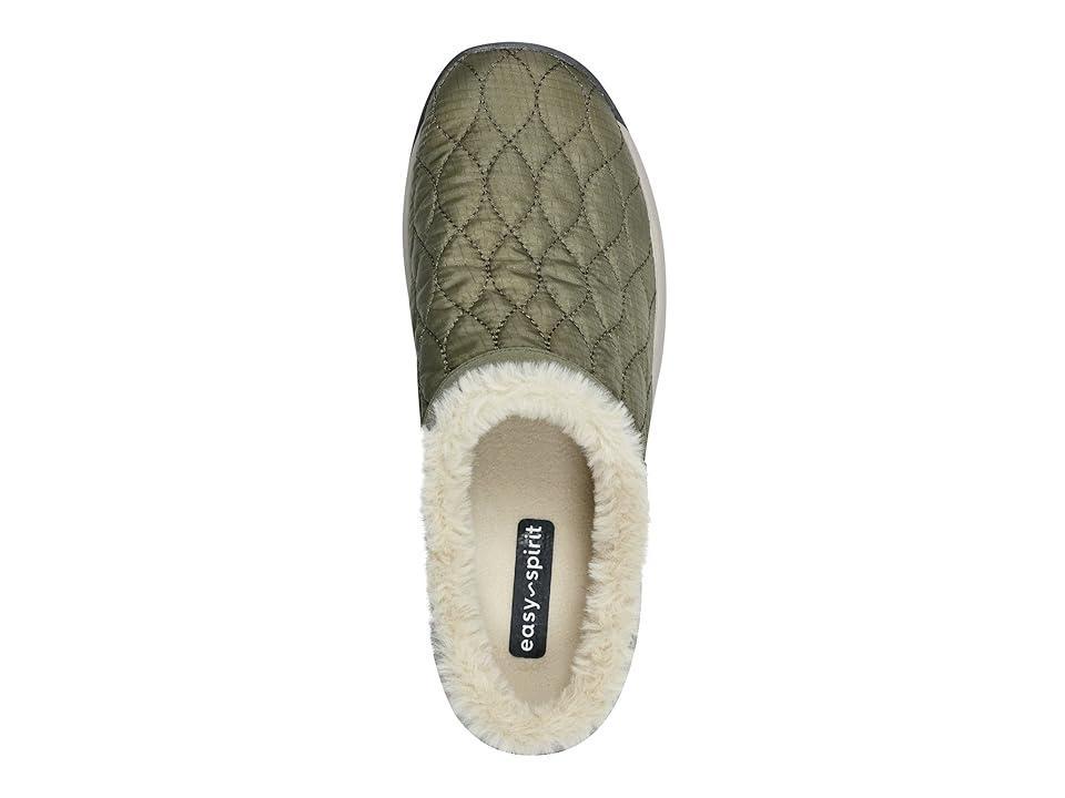 Easy Spirit Wimmy Faux-Fur Trim Womens Slip-On Mules Product Image