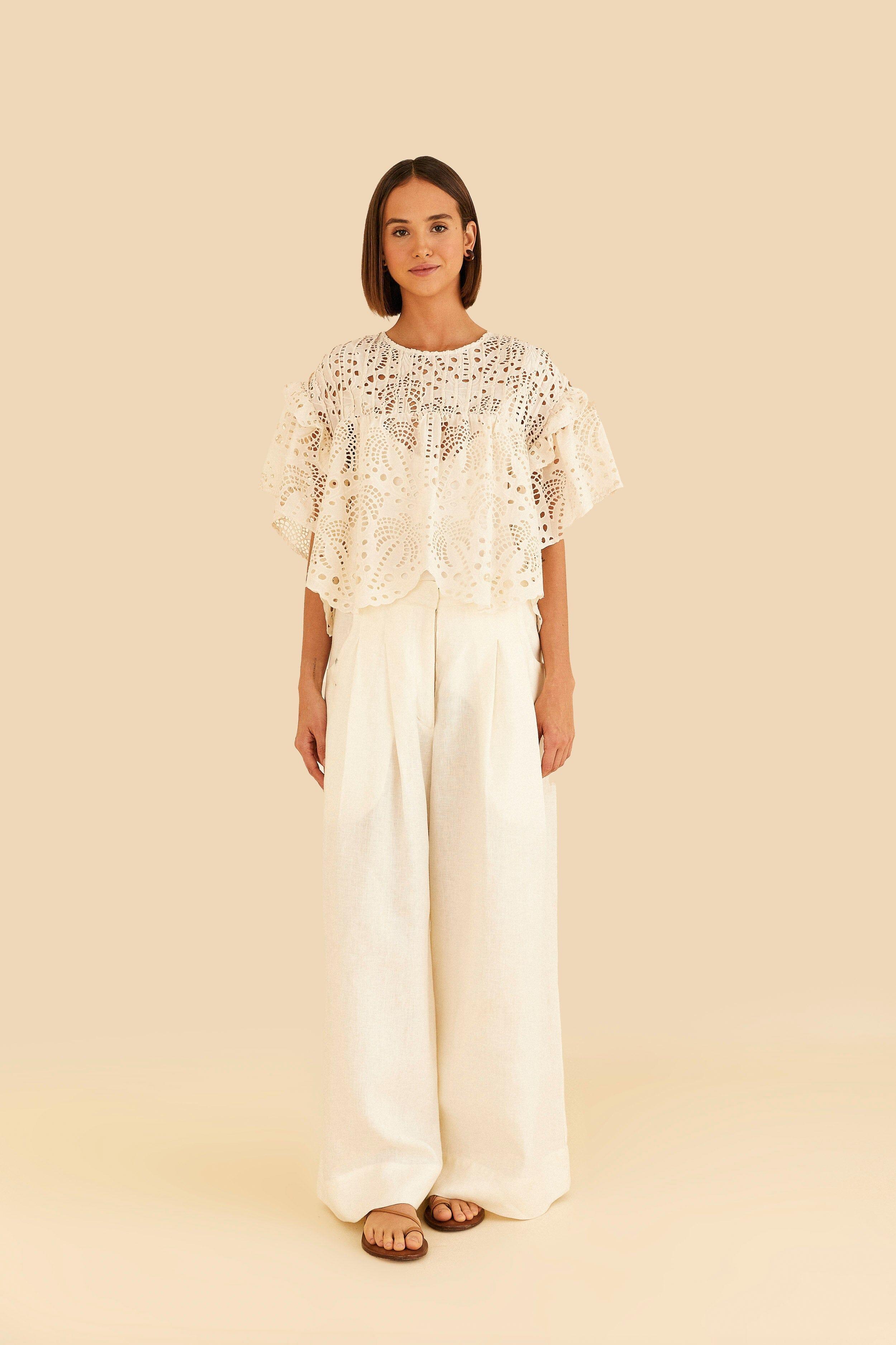 Off-White Palm Tree Richilier Blouse Product Image