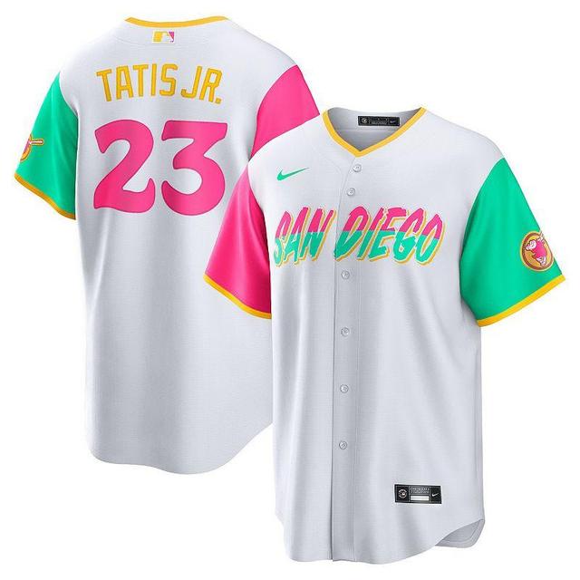 Mens Nike Fernando Tatis Jr. San Diego Padres 2022 City Connect Replica Player Jersey Product Image