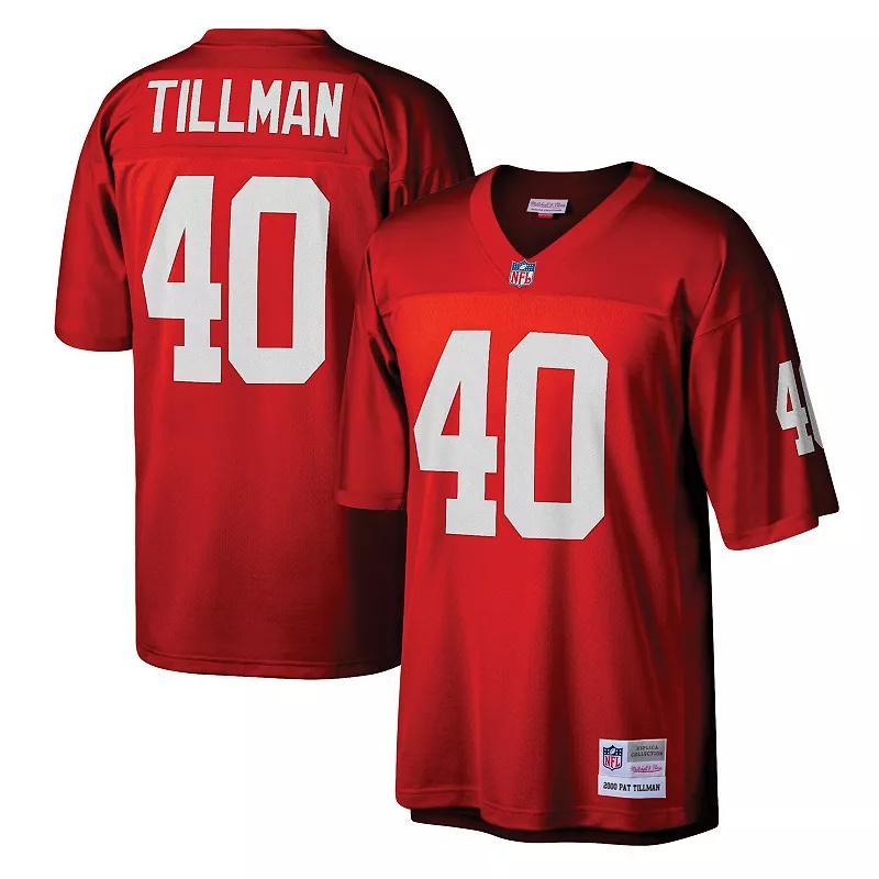 Mens Mitchell & Ness Pat Tillman Cardinal Arizona Cardinals Legacy Replica Jersey Product Image