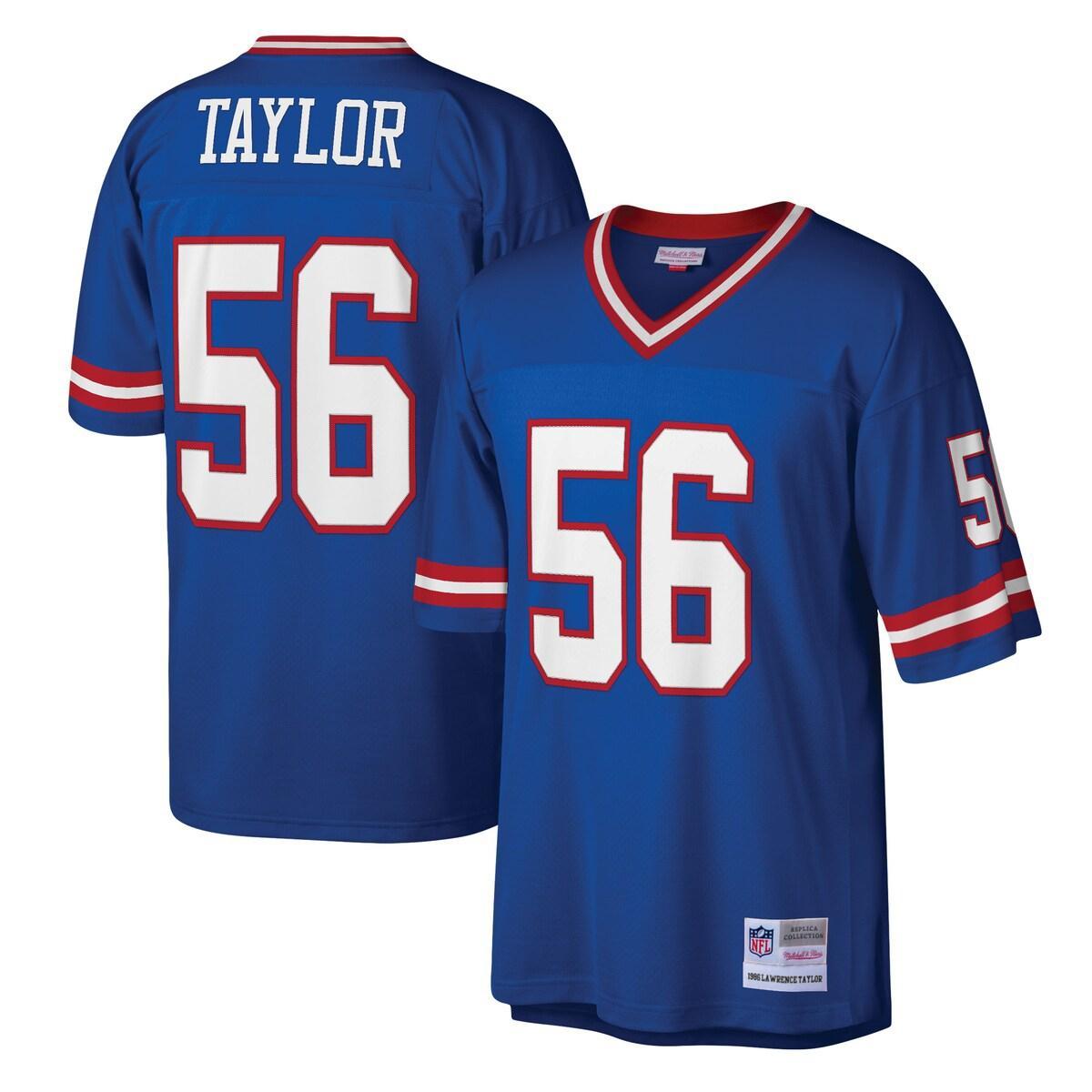 Mens Mitchell & Ness New York Giants Lawrence Taylor NFL Legacy Football Jersey Product Image