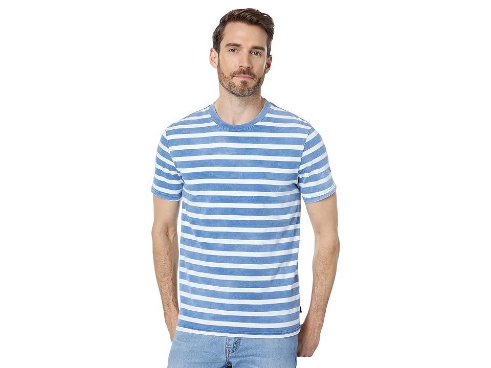 Lucky Brand Indigo Stripe Crew Men's Clothing Product Image