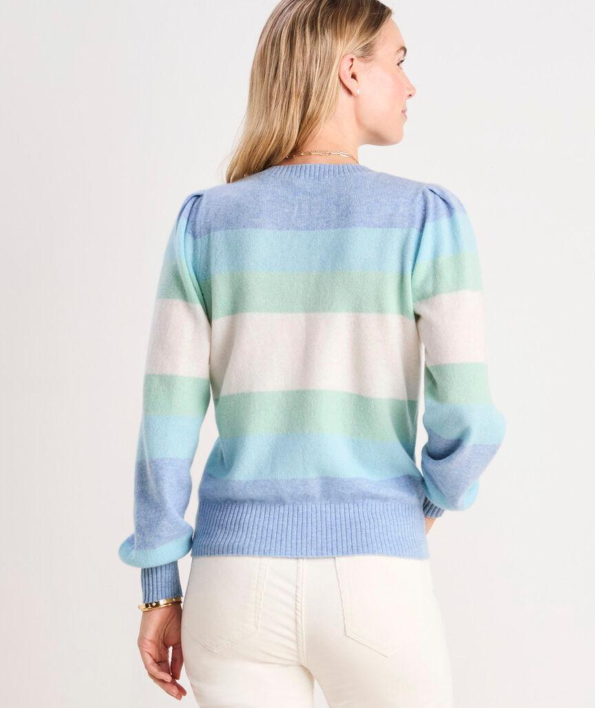 Seaspun Cashmere Puff-Sleeve Sweater Product Image