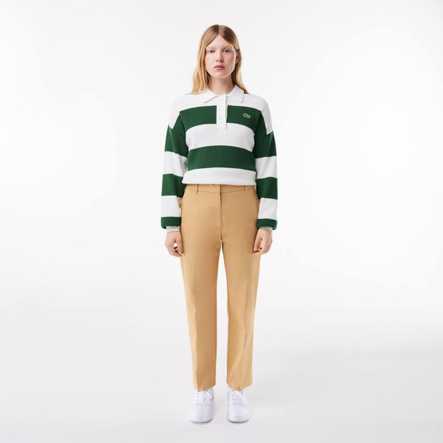 Tapered Leg Cotton Chino Pants Product Image