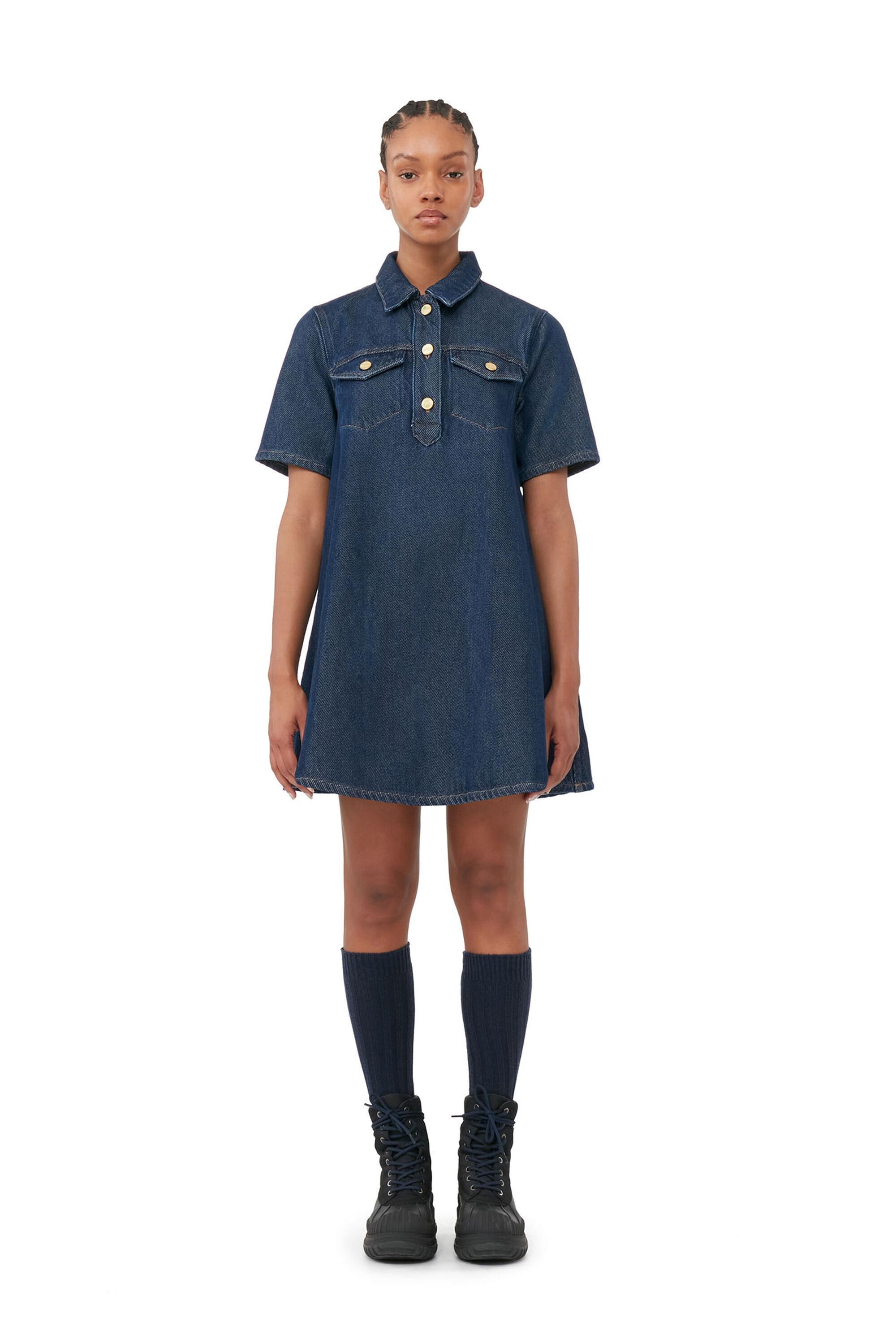 Heavy Denim Mini Dress product image