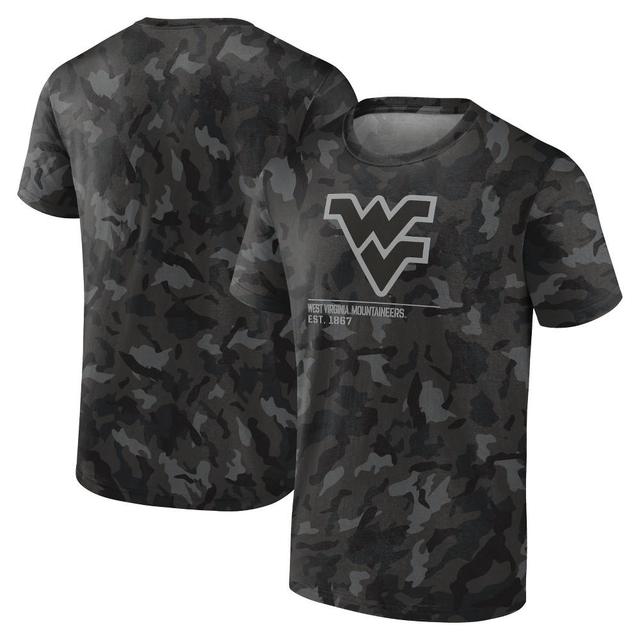 NCAA West Virginia Mountaineers Mens Camo Bi-Blend T-Shirt Product Image