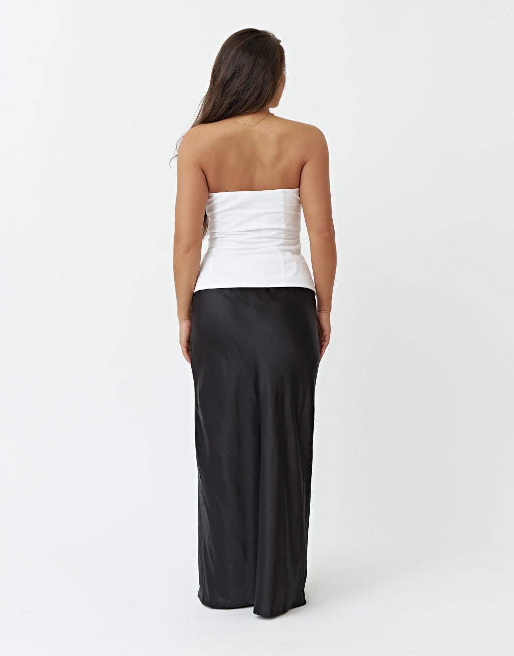 4th & Reckless bandeau cut out ring detail top in white Product Image