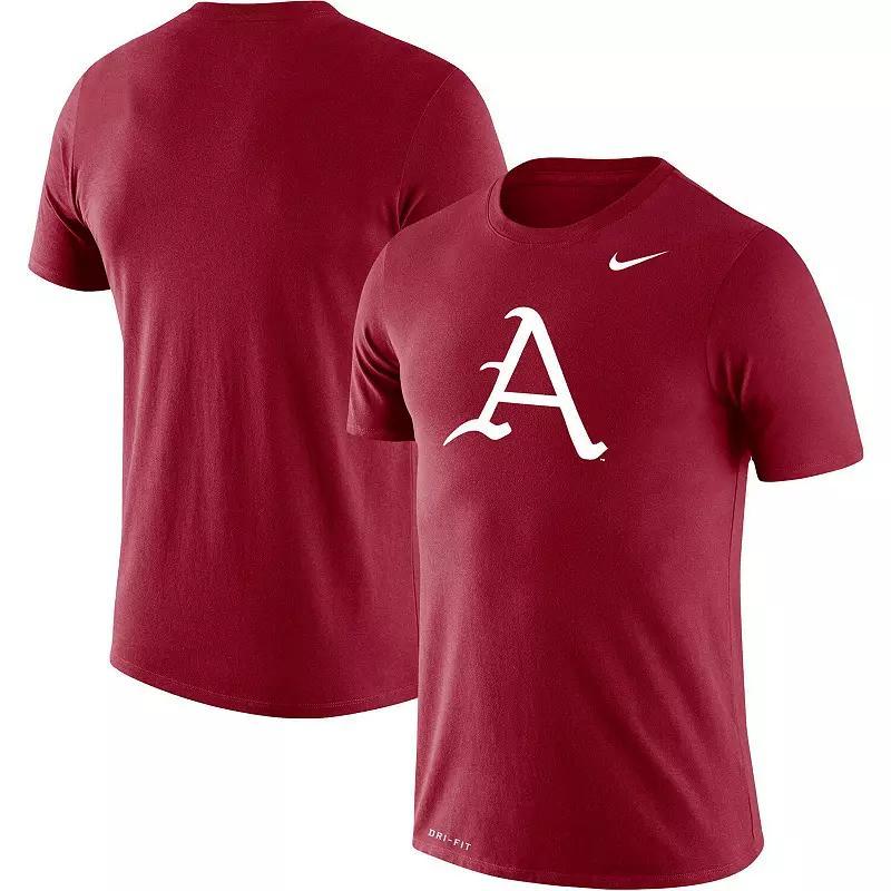 Mens Nike Cardinal Arkansas Razorbacks School Baseball Logo Legend Performance T-shirt Product Image