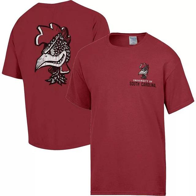 Mens Comfort Wash Garnet South Carolina Gamecocks Vintage Logo T-Shirt Product Image