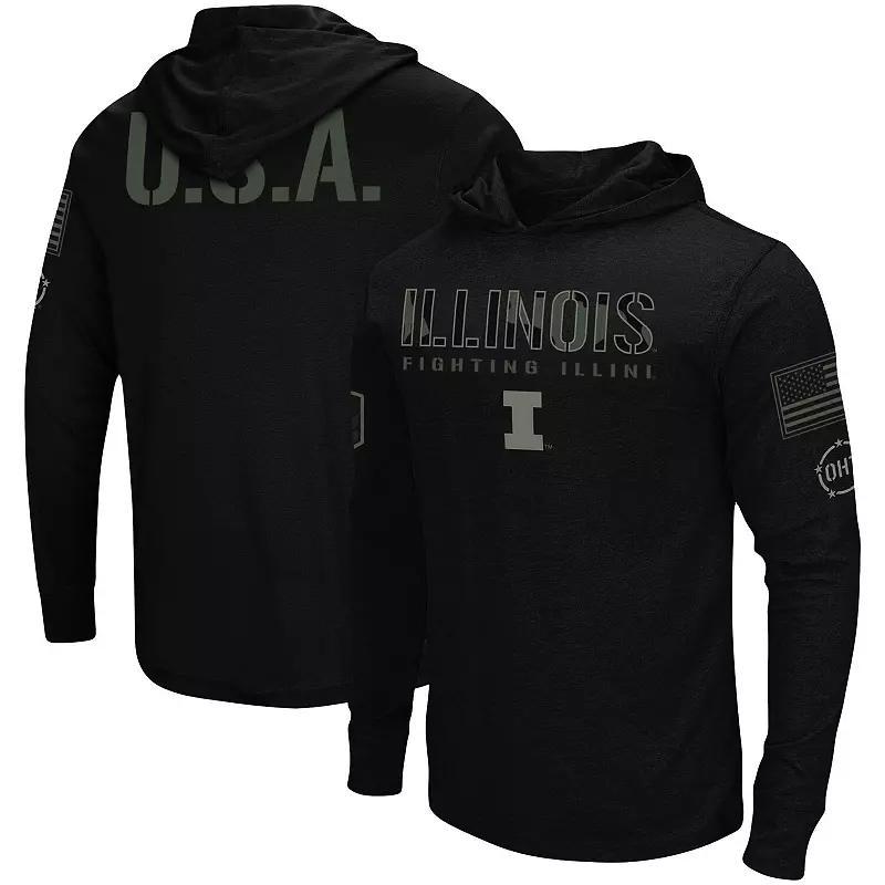 Mens Black South Florida Bulls Oht Military-Inspired Appreciation Hoodie Long Sleeve T-shirt Product Image