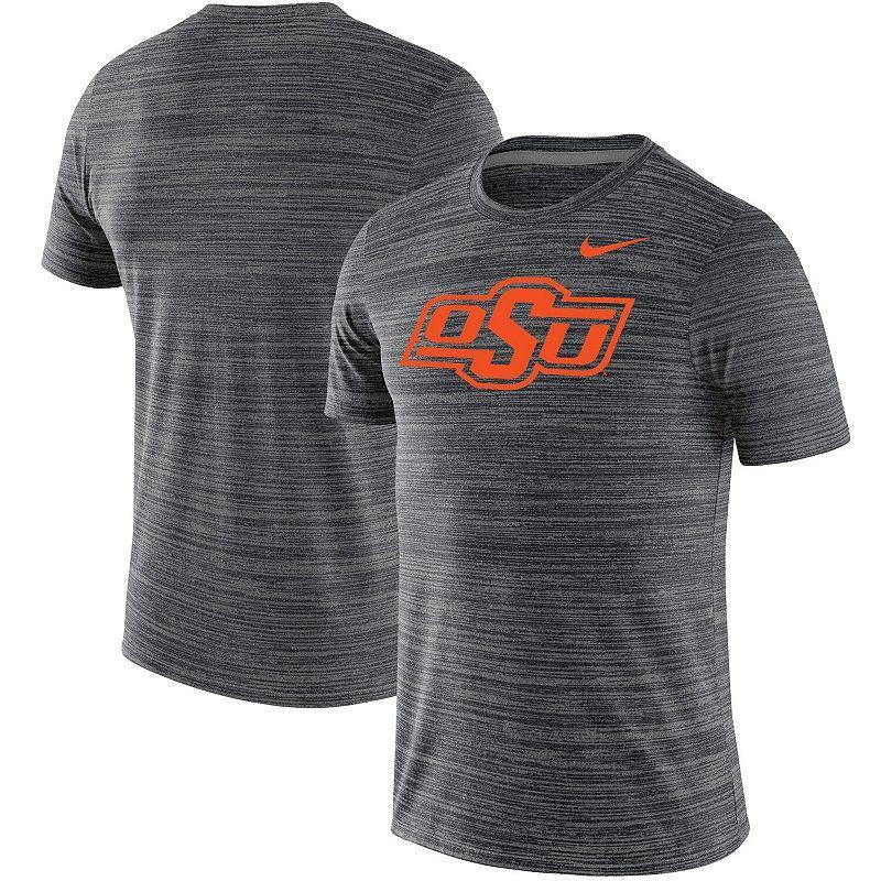 Mens Nike Black Oklahoma State Cowboys Big & Tall Velocity Performance T-Shirt Product Image