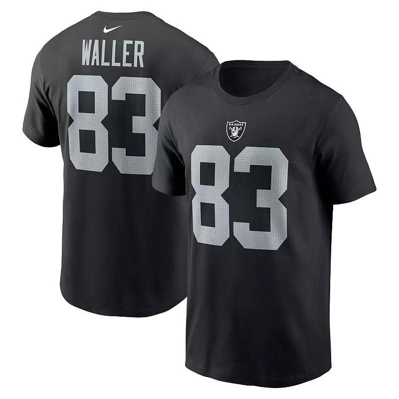 Mens Nike Darren Waller Las Vegas Raiders Player Name & Number T-Shirt Product Image