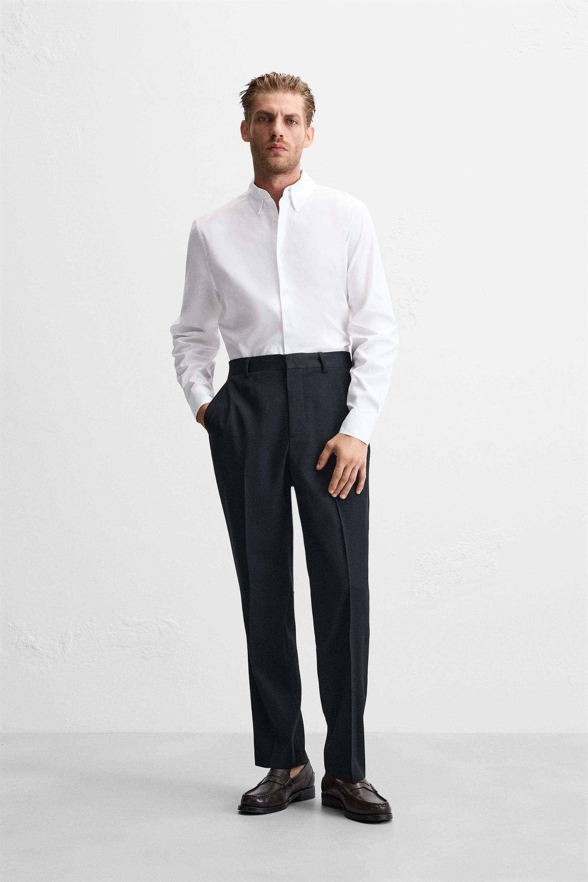 REGULAR FIT TEXTURED SHIRT Product Image