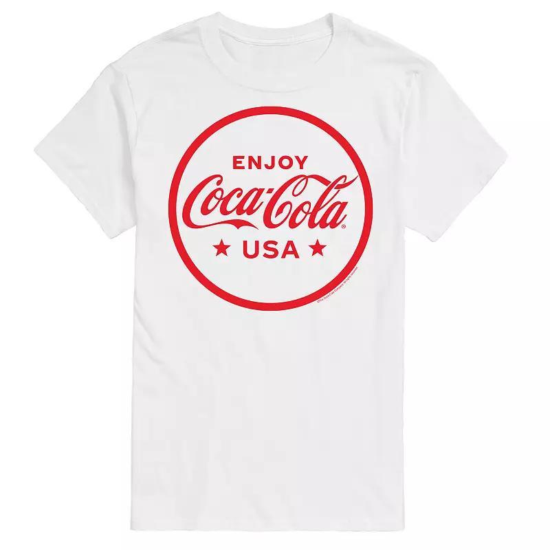 Mens Coca-Cola Enjoy Coca Cola USA Graphic Tee Product Image