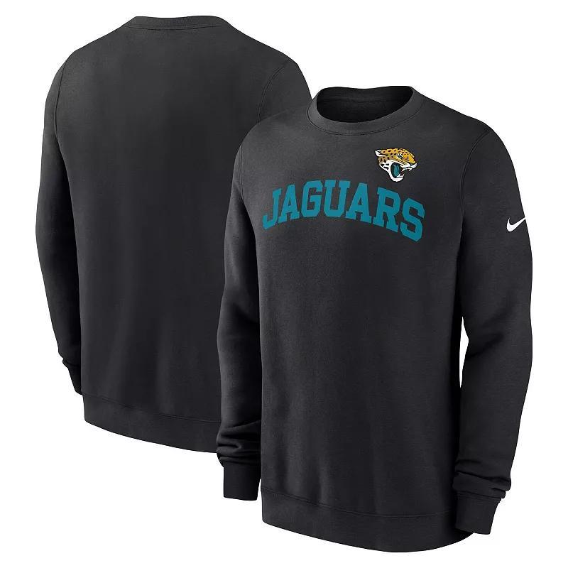 Jacksonville Jaguars Club Nike Men's NFL Pullover Crew Product Image