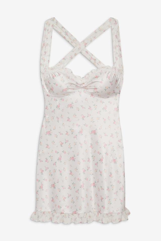 Sabrina Slip Dress — Pink Product Image