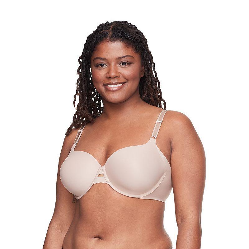 Warners No Side Effects Underarm-Smoothing Comfort Underwire Lightly Lined T-Shirt Bra 1356 Product Image