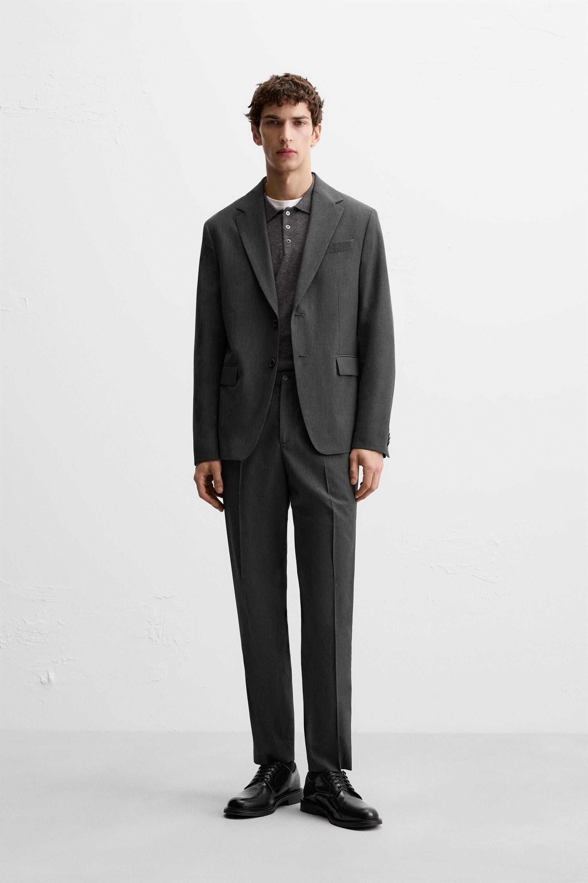 PLAID SUIT PANTS Product Image