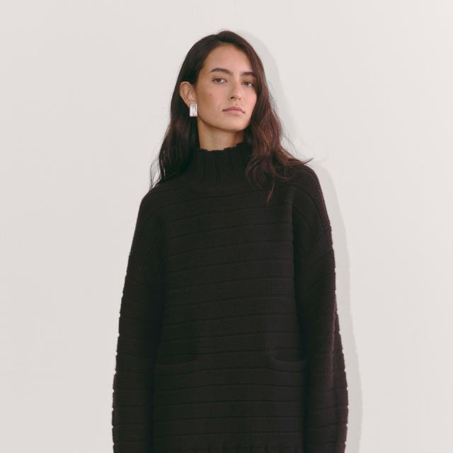 Womens Oversized Turtleneck in Luxe Merino Sweater by Everlane Product Image