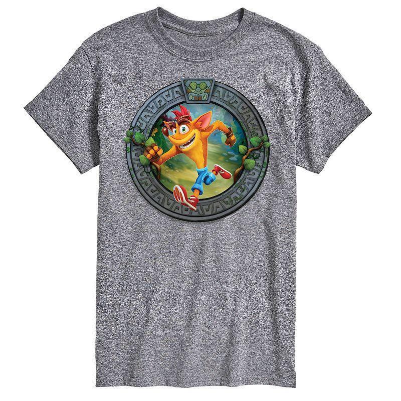 Big & Tall Crash Bandicoot Stone Frame Graphic Tee, Mens Product Image