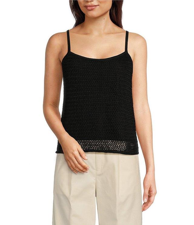 Lauren Ralph Lauren Square Neckline Sleeveless Sweater Tank Top Product Image