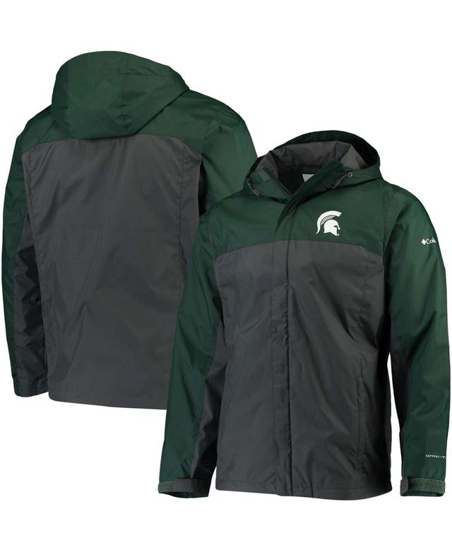 Mens Green Michigan State Spartans Glennaker Storm Full-Zip Jacket - Green Product Image