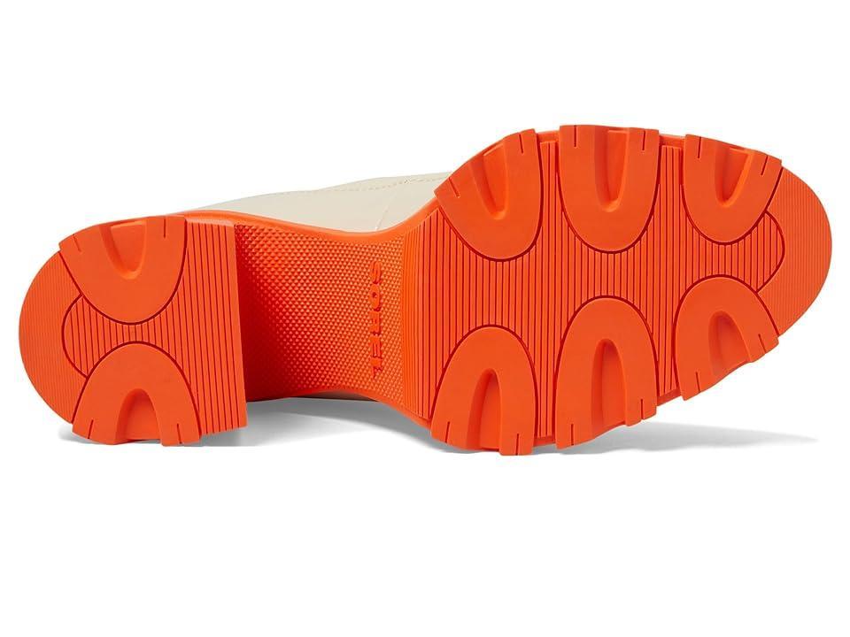 SOREL Brex Heel Zip (Bleached Ceramic/Optimized Orange) Women's Boots Product Image